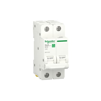 Автоматичний вимикач Schneider Electric RESI9 6kA 2P 32A C (R9F12232)
