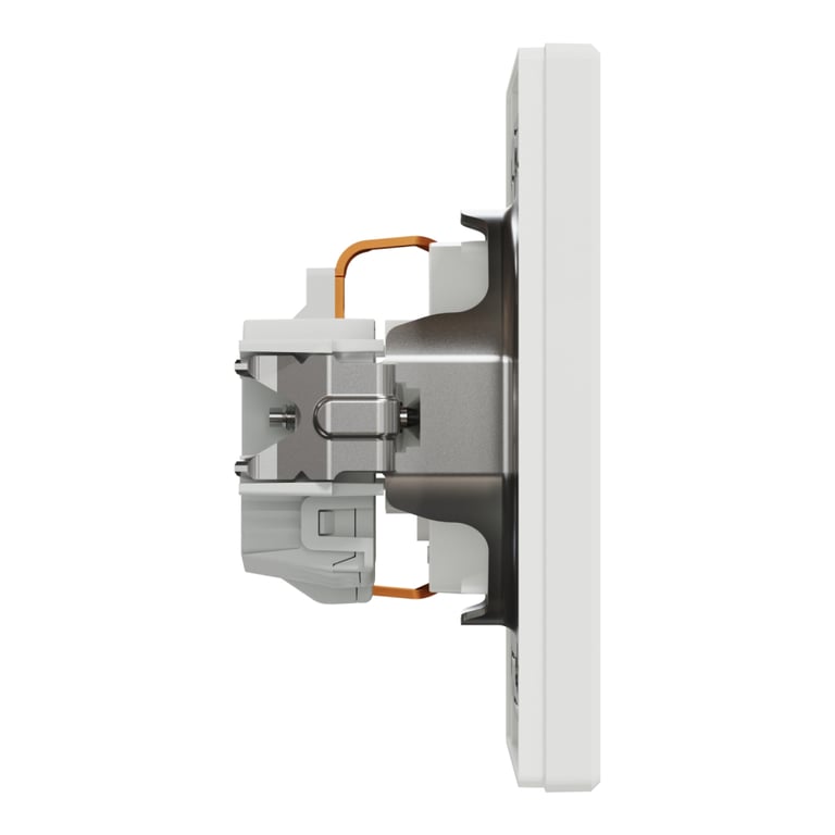 Розетка Schneider Electric ASFORA зі штор. біла (EPH2900221) - фото 3