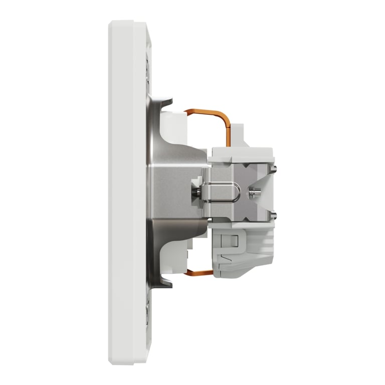 Розетка Schneider Electric ASFORA зі штор. біла (EPH2900221) - фото 4