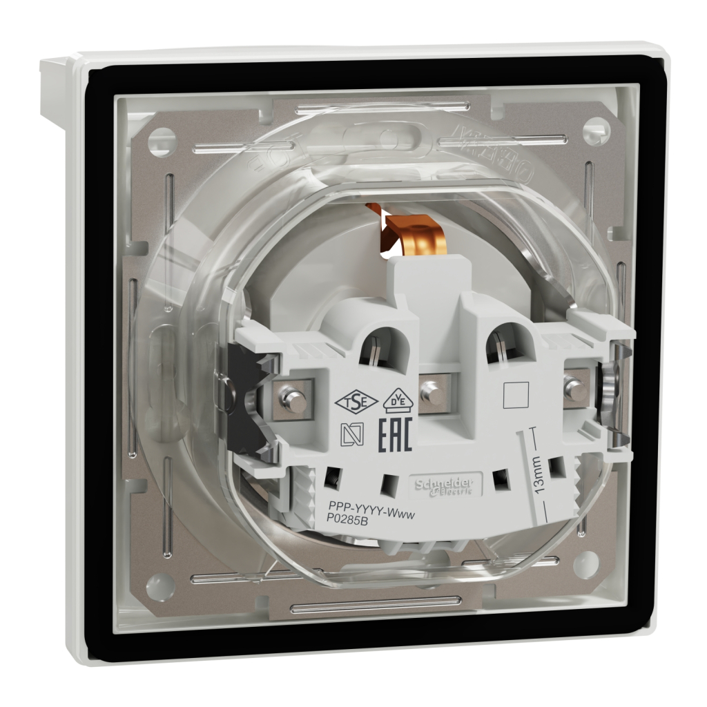 Розетка Schneider Electric ASFORA з кришкою IP44, біла (EPH3100321) - фото 7 Розетка Schneider Electric ASFORA з кришкою IP44, біла (EPH3100321) - фото 7
