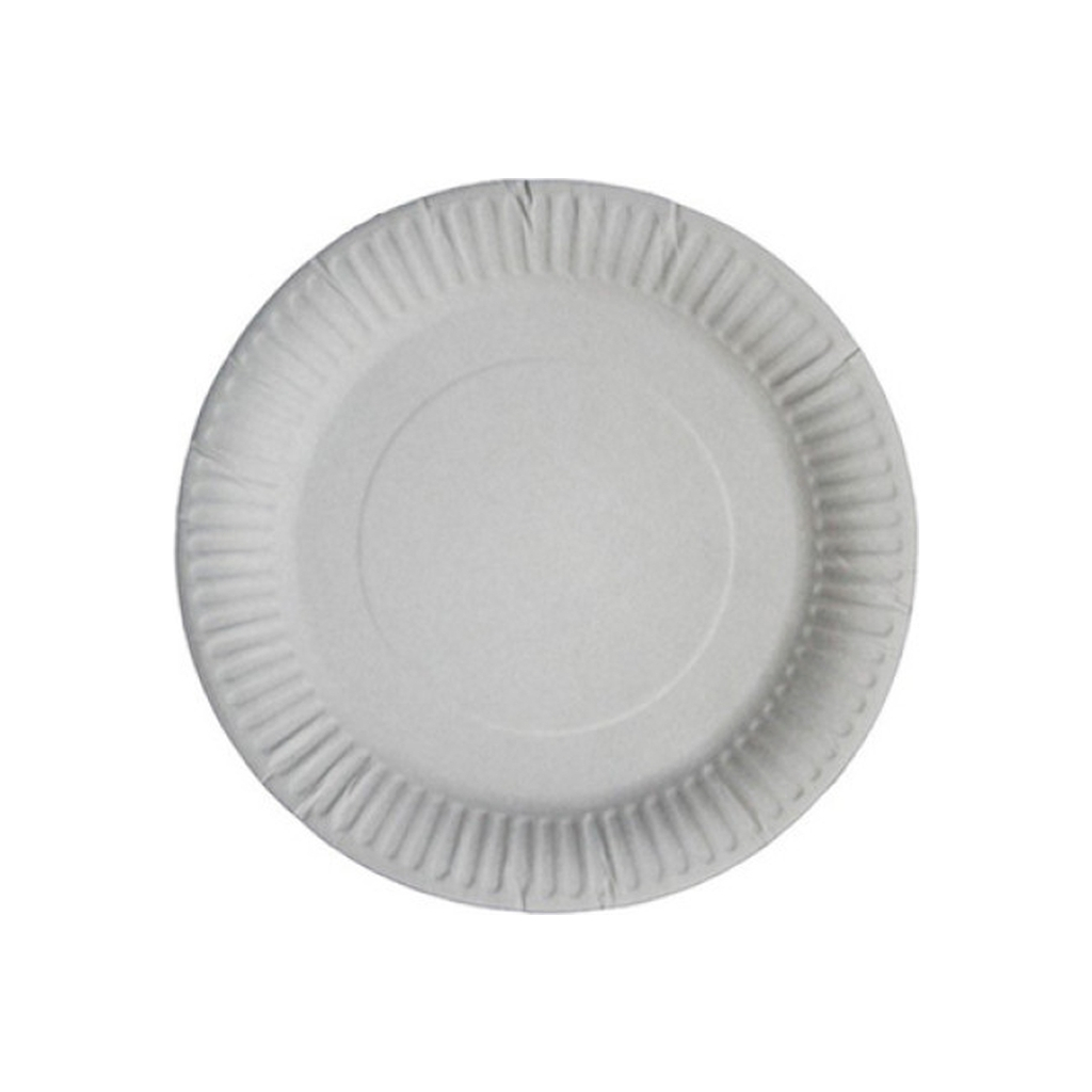 Тарілки одноразові Romus Картонні Білі D190 мм 100 шт. (Д19) Тарілки одноразові Romus Картонні Білі D190 мм 100 шт. (Д19)