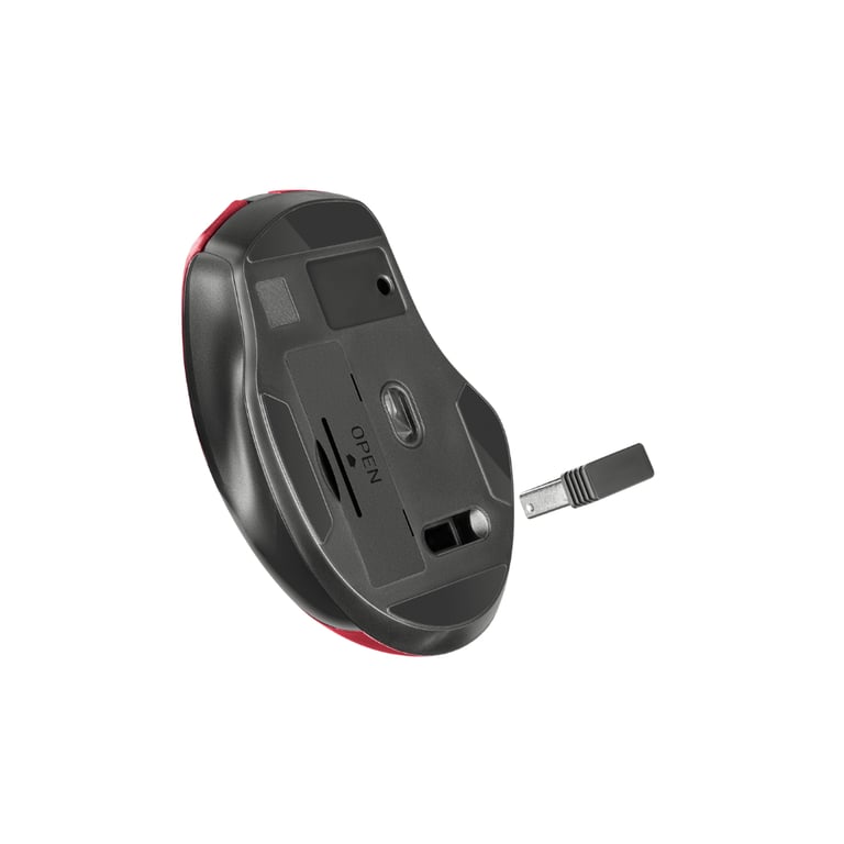 Мишка Defender Prime MB-053 Silent Wireless Red (52052) - фото 3