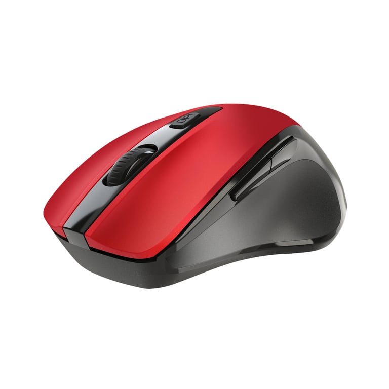 Мишка Defender Prime MB-053 Silent Wireless Red (52052) - фото 4
