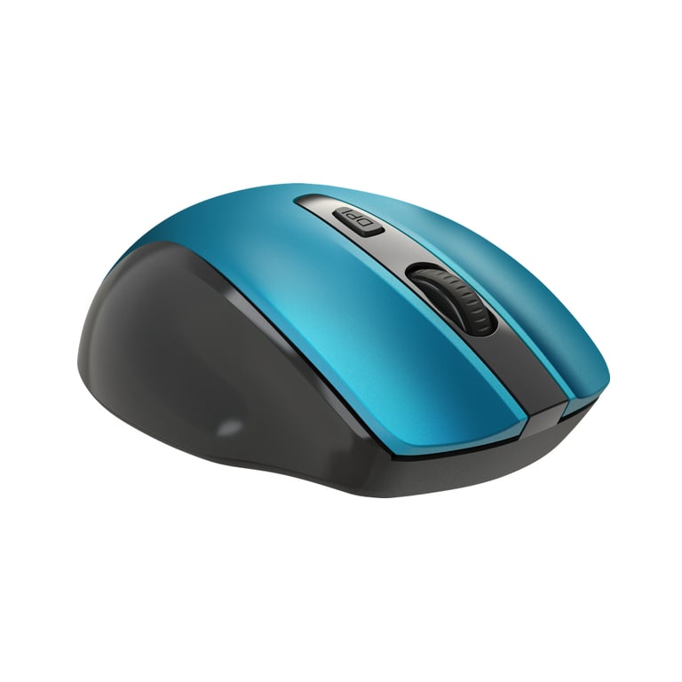 Мишка Defender Prime MB-053 Silent Wireless Turquoise (52054) - фото 4