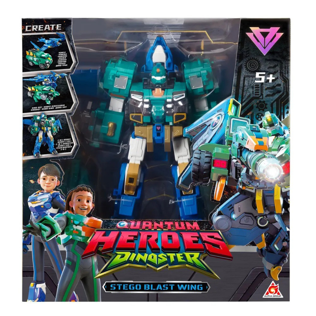 Трансформер Dinoster Стего Бласт Вінг (EU580802) - фото 8 Трансформер Dinoster Стего Бласт Вінг (EU580802) - фото 8