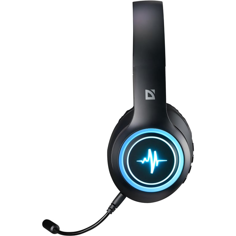 Навушники Defender FreeMotion B571 Bluetooth LED Black (63572) - фото 2