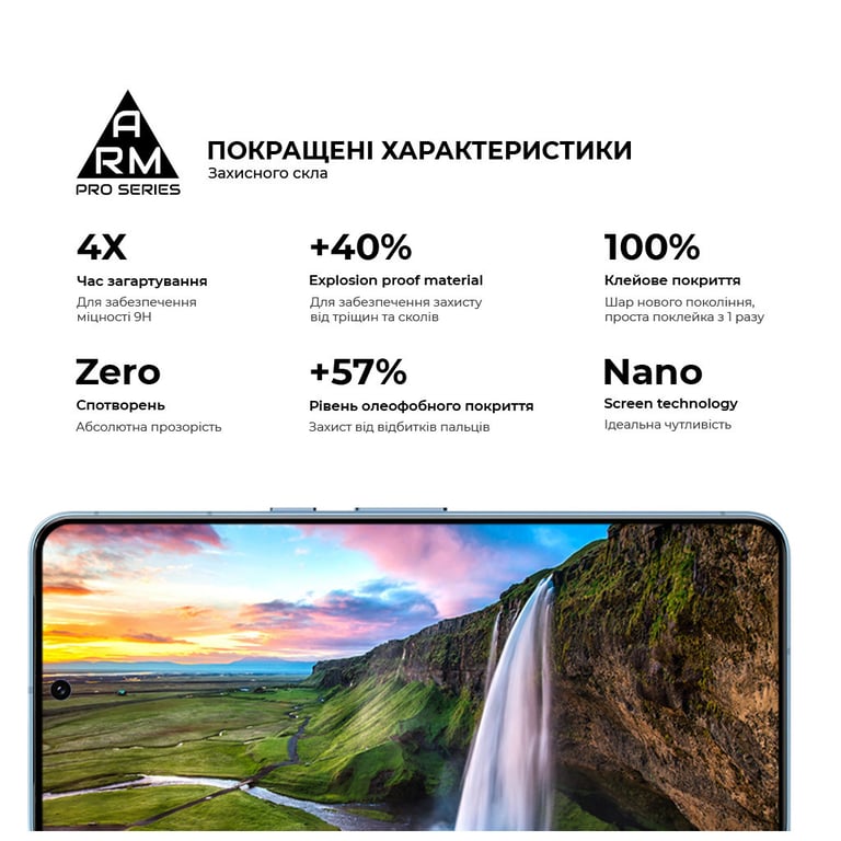 Скло захисне Armorstandart Pro Google Pixel 8 Black (ARM72907) - фото 5