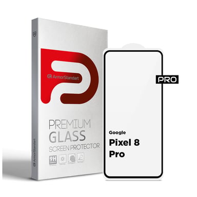 Скло захисне Armorstandart Pro Google Pixel 8 Pro Black (ARM72908) - фото 1