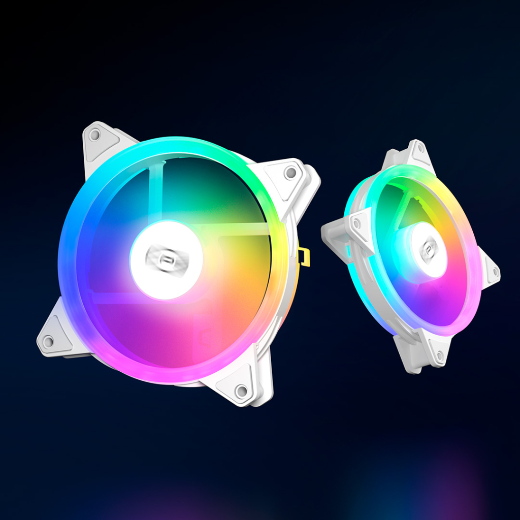 Кулер до корпусу PcCooler F3 T120 ARGB White - фото 5 Кулер до корпусу PcCooler F3 T120 ARGB White - фото 5