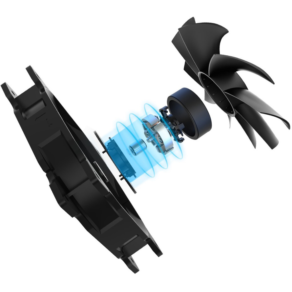 Кулер до корпусу PcCooler DN 120 3 in 1 - фото 5 Кулер до корпусу PcCooler DN 120 3 in 1 - фото 5