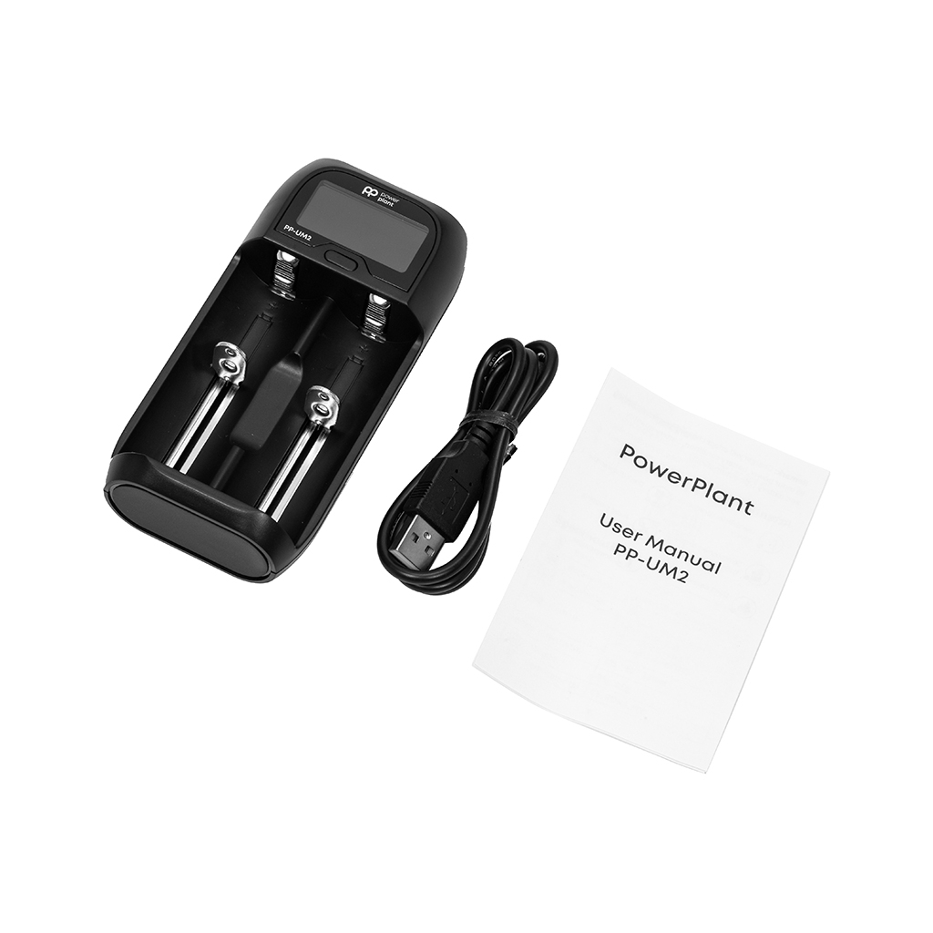 Зарядний пристрій для акумуляторів PowerPlant PP-UM2 (Ni-Mh, Ni-Cd, Li-ion, LiFePO4 / input DC 5V/2A) (AA620180) - фото 4 Зарядний пристрій для акумуляторів PowerPlant PP-UM2 (Ni-Mh, Ni-Cd, Li-ion, LiFePO4 / input DC 5V/2A) (AA620180) - фото 4