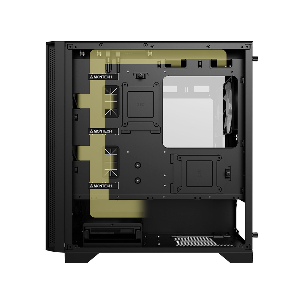 Корпус для ПК MONTECH AIR 100 LITE (B) - фото 5 Корпус для ПК MONTECH AIR 100 LITE (B) - фото 5