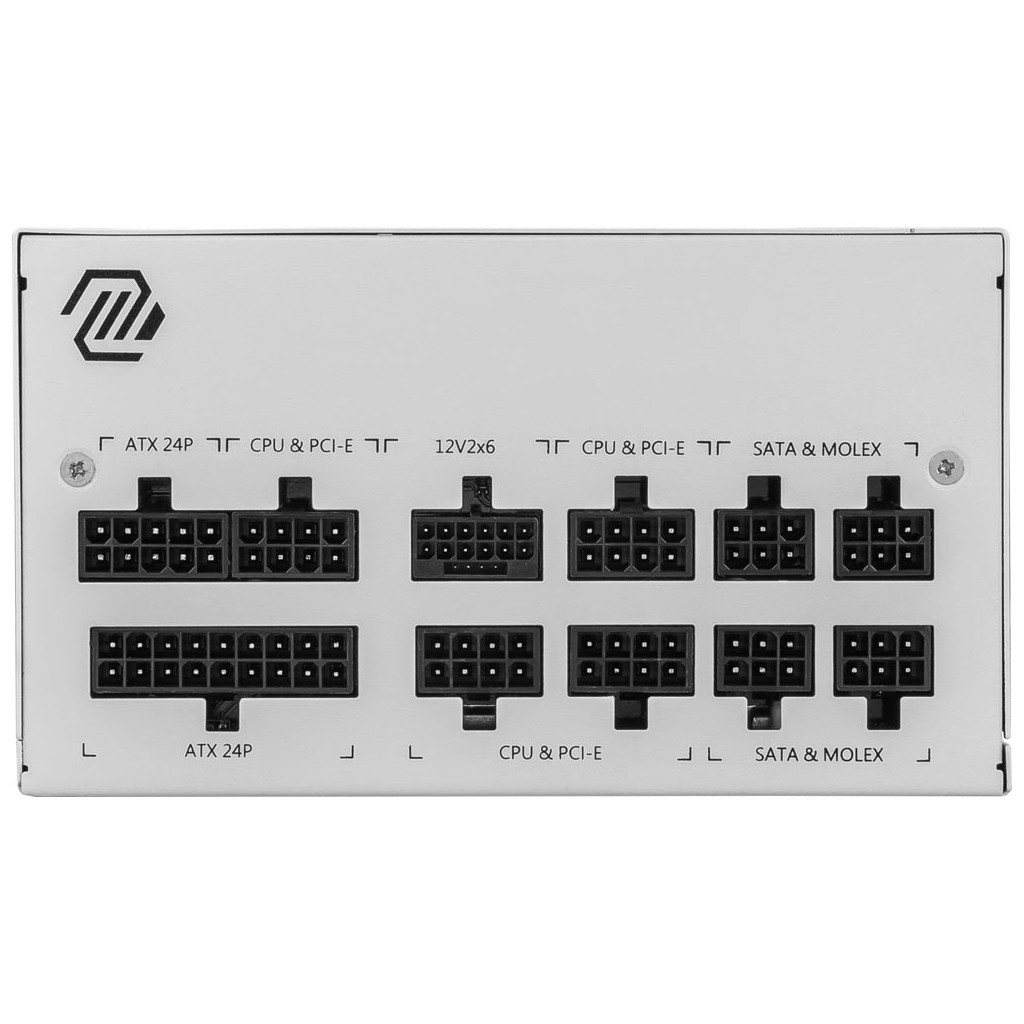 Блок живлення MSI 850W (MAG A850GL PCIE5 WHITE) - фото 6 Блок живлення MSI 850W (MAG A850GL PCIE5 WHITE) - фото 6