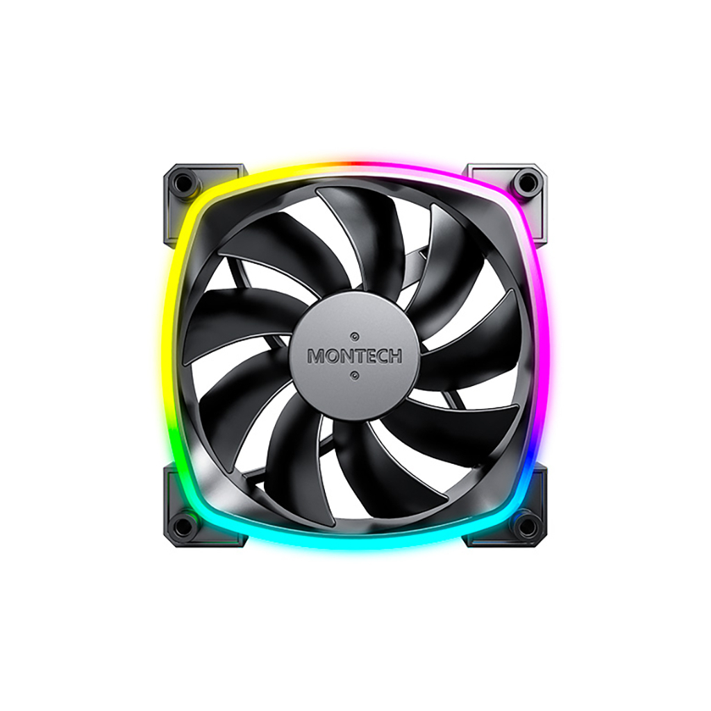 Кулер до корпусу MONTECH AX120 PWM BLACK - фото 2 Кулер до корпусу MONTECH AX120 PWM BLACK - фото 2