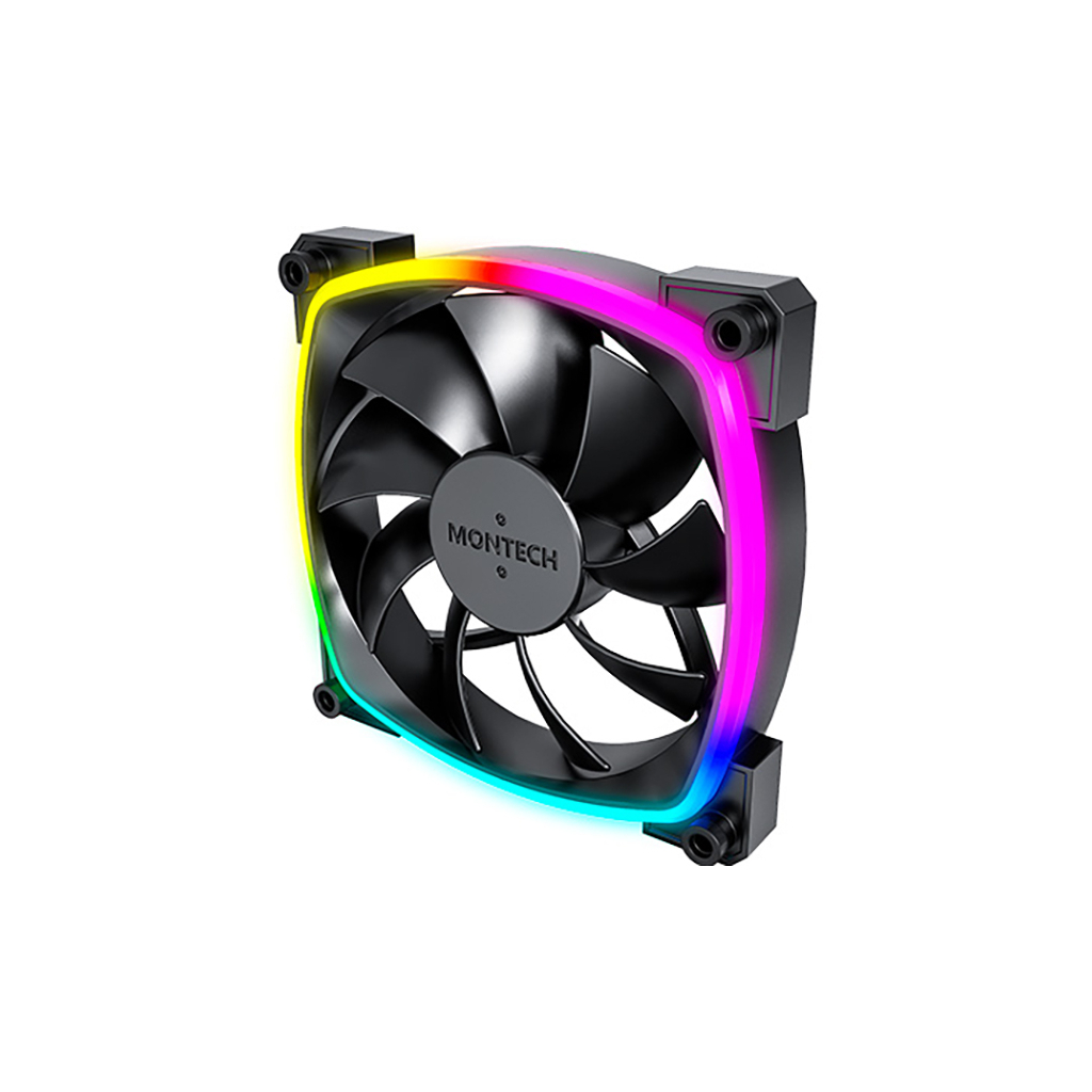 Кулер до корпусу MONTECH AX120 PWM BLACK - фото 3 Кулер до корпусу MONTECH AX120 PWM BLACK - фото 3