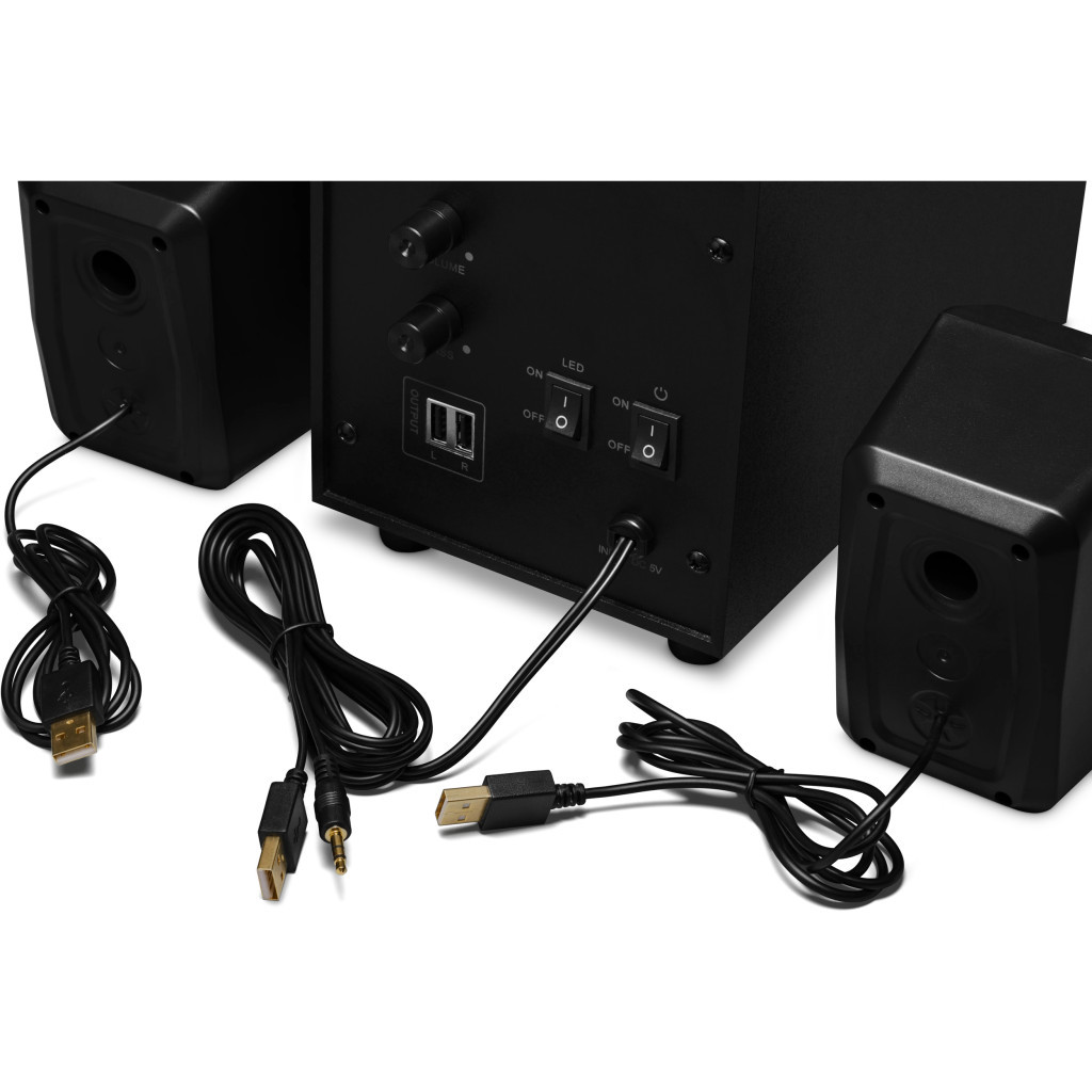 Акустична система Redragon Toccata 11Вт RGB USB (78149) - фото 12 Акустична система Redragon Toccata 11Вт RGB USB (78149) - фото 12