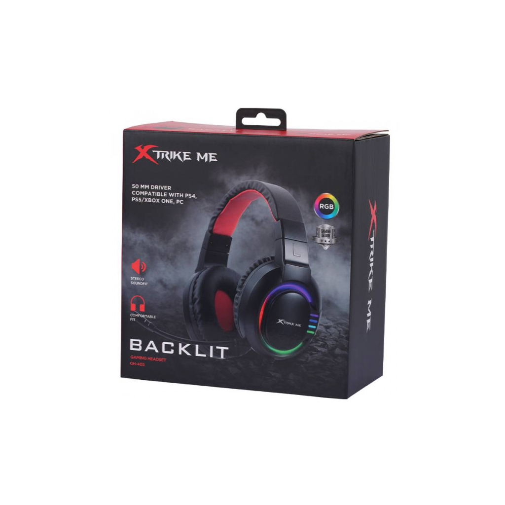 Навушники Xtrike ME GH-405 Black (GH-405) - фото 6 Навушники Xtrike ME GH-405 Black (GH-405) - фото 6