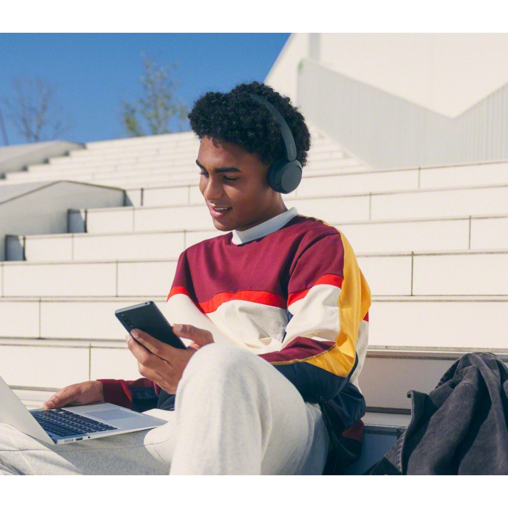 Навушники Sony WH-CH520 Wireless Black (WHCH520B.CE7) - фото 8 Навушники Sony WH-CH520 Wireless Black (WHCH520B.CE7) - фото 8