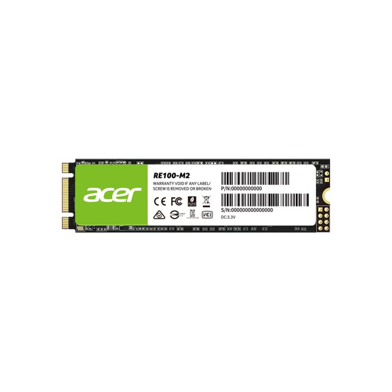 Накопичувач SSD M.2 2280 2TB RE100 Acer (BL.9BWWA.116) — фото 1