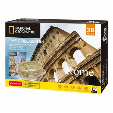 Пазл Cubic Fun Тривимірна головоломка-конструктор National Geographic Колізей (DS0976h) - фото 1