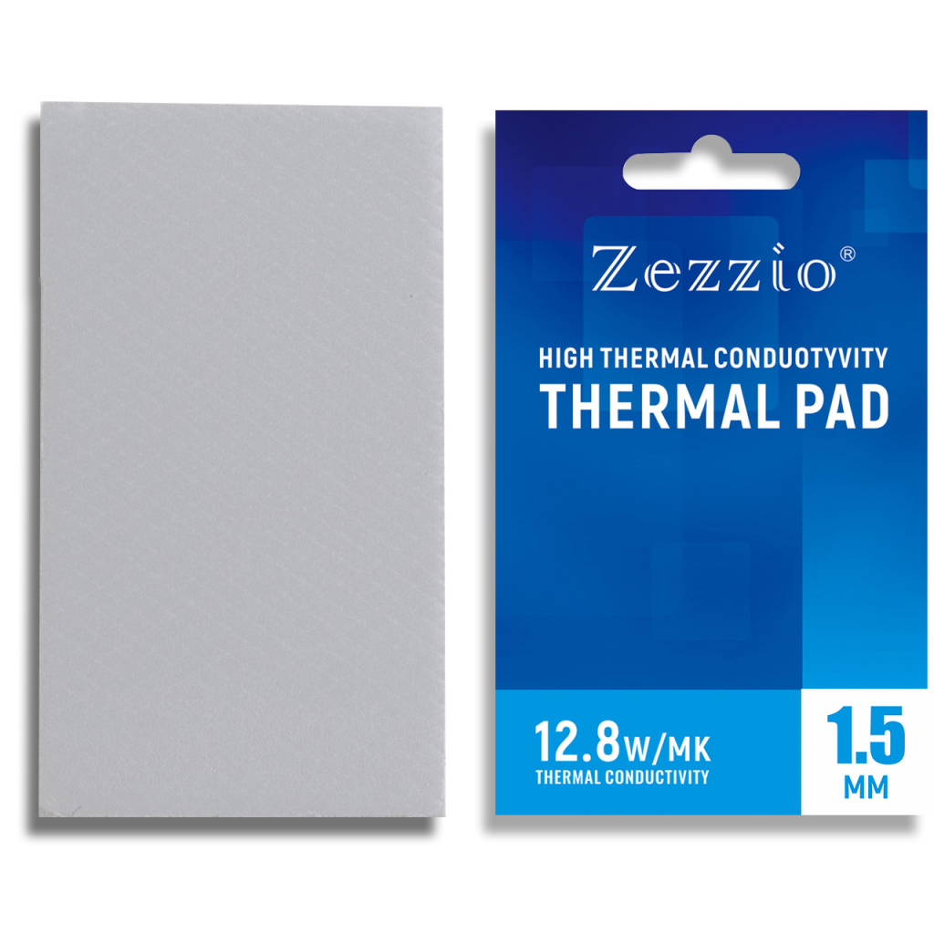 Термопрокладка Zezzio Thermal Pad 12.8 W/mK 85х45x1.5 мм Термопрокладка Zezzio Thermal Pad 12.8 W/mK 85х45x1.5 мм