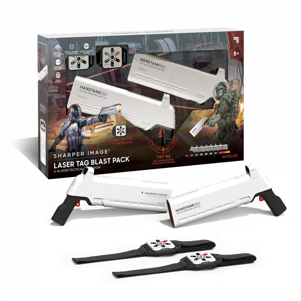 Іграшкова зброя Sharper Image набір для лазерних боїв Laser Tag Battle Pack (1214006251) Іграшкова зброя Sharper Image набір для лазерних боїв Laser Tag Battle Pack (1214006251)