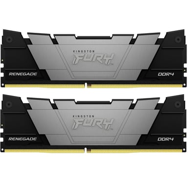 Модуль пам%27яті для комп%27ютера DDR4 32GB (2x16GB) 3600 MHz Fury Renegade Black Kingston Fury (ex.HyperX) (KF436C16RB12K2/32)