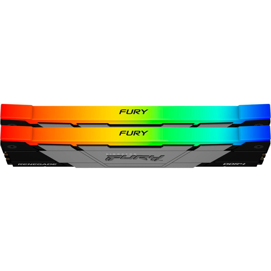 Модуль пам'яті для комп'ютера DDR4 32GB (2x16GB) 3600 MHz Fury Renegade RGB Kingston Fury (ex.HyperX) (KF436C16RB12AK2/32) - фото 3 Модуль пам'яті для комп'ютера DDR4 32GB (2x16GB) 3600 MHz Fury Renegade RGB Kingston Fury (ex.HyperX) (KF436C16RB12AK2/32) - фото 3