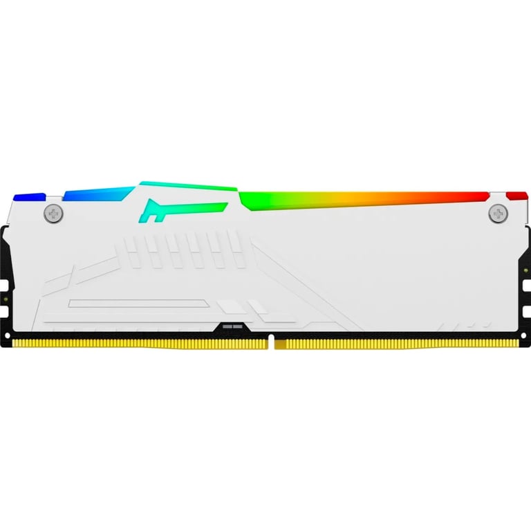 Модуль пам'яті для комп'ютера DDR5 128GB (4x32GB) 5600 MHz FURY Beast RGB White Kingston Fury (ex.HyperX) (KF556C40BWAK4-128) - фото 4
