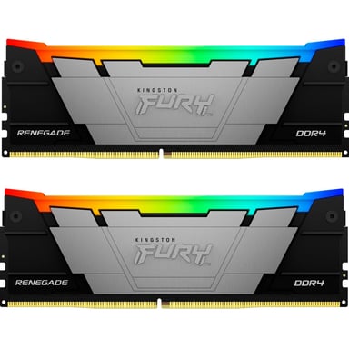 Модуль пам'яті для комп'ютера DDR4 64GB (2x32GB) 3600 MHz FURY Renegade RGB Kingston Fury (ex.HyperX) (KF436C18RB2AK2/64) - фото 1