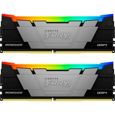 Модуль пам'яті для комп'ютера DDR4 64GB (2x32GB) 3200 MHz FURYRenegadeRGB Kingston Fury (ex.HyperX) (KF432C16RB2AK2/64) - фото 1