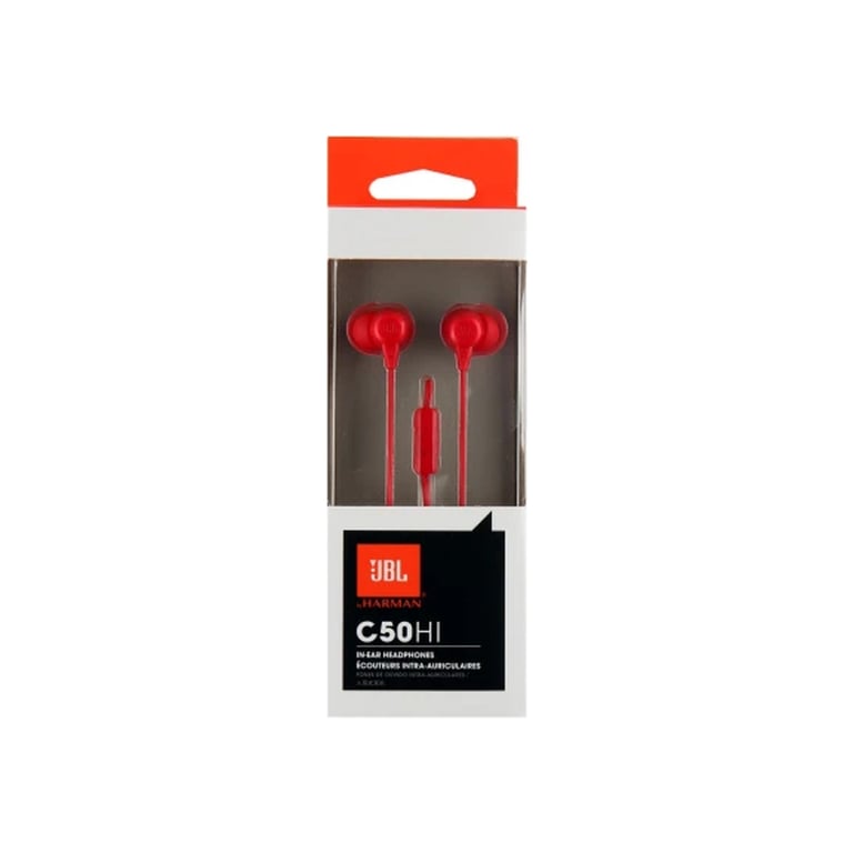 Навушники JBL C50 HI Red (JBLC50HIRED) - фото 5