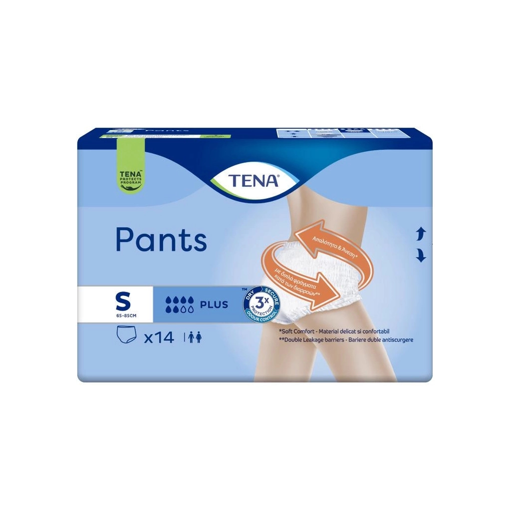 Підгузки для дорослих Tena Pants Plus S 14 (7322541773346) Підгузки для дорослих Tena Pants Plus S 14 (7322541773346)