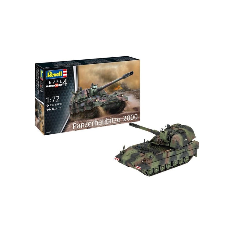 Збірна модель Revell САУ Panzerhaubitze 2000 рівень 4 масштаб 1:72 (RVL-03347) - фото 2
