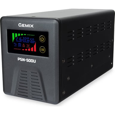 Пристрій безперебійного живлення Gemix PSN-500U (PSN500U) - фото 1