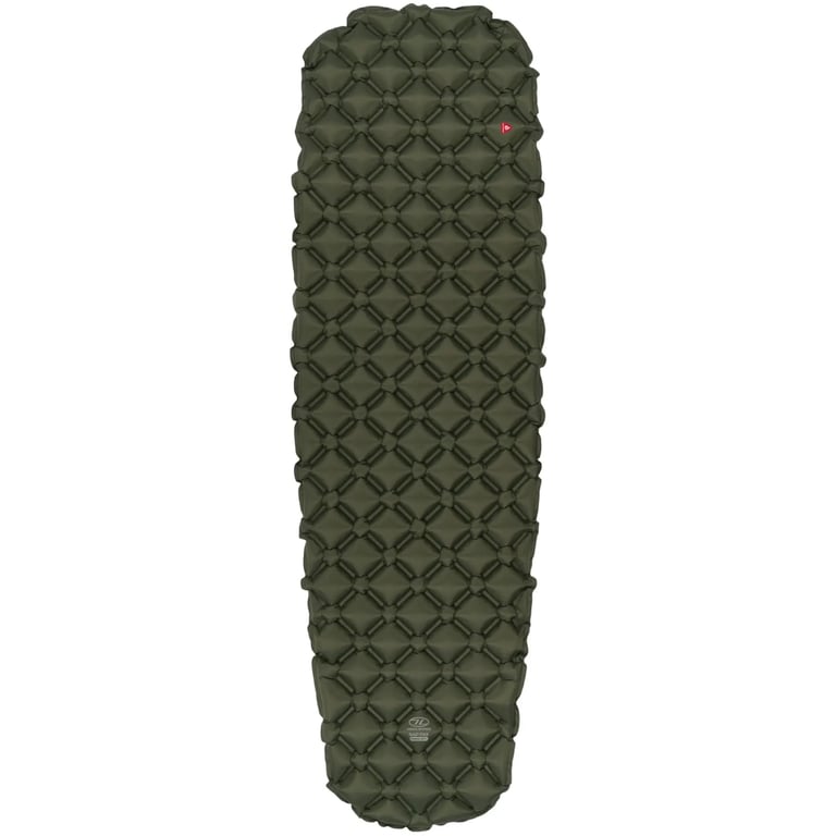 Туристичний килимок Highlander Nap-Pak Inflatable Sleeping Mat PrimaLoft 5 cm Olive (AIR072-OG) (930481) - фото 1