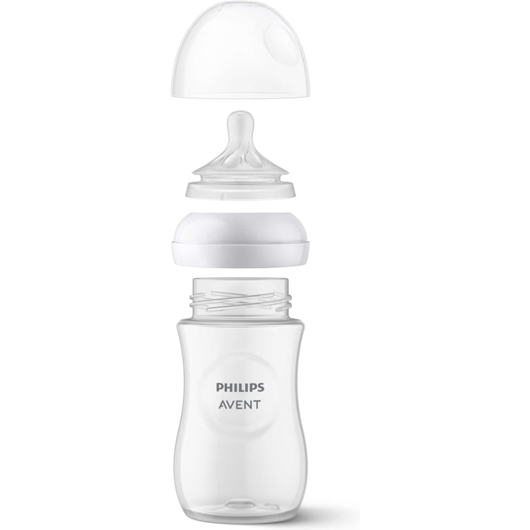 Соска Philips AVENT Natural силіконова, Природний потік, 6 міс+, 2 ш (SCY966/02) - фото 3