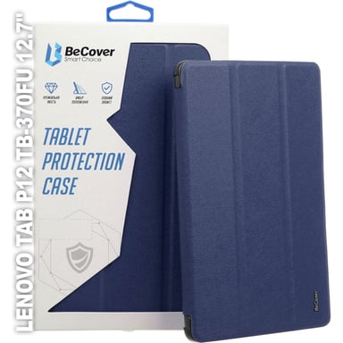 Чохол до планшета BeCover Smart Case Lenovo Tab P12 TB-370FU 12.7" Deep Blue (710057) - фото 1