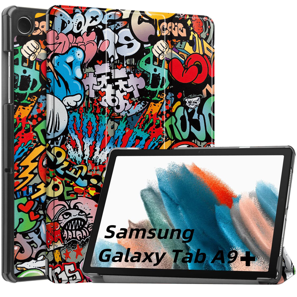 Чохол до планшета BeCover Smart Case Samsung Tab A9 Plus SM-X210/SM-X215/SM-X216 11.0" Graffiti (710314) - фото 4 Чохол до планшета BeCover Smart Case Samsung Tab A9 Plus SM-X210/SM-X215/SM-X216 11.0" Graffiti (710314) - фото 4