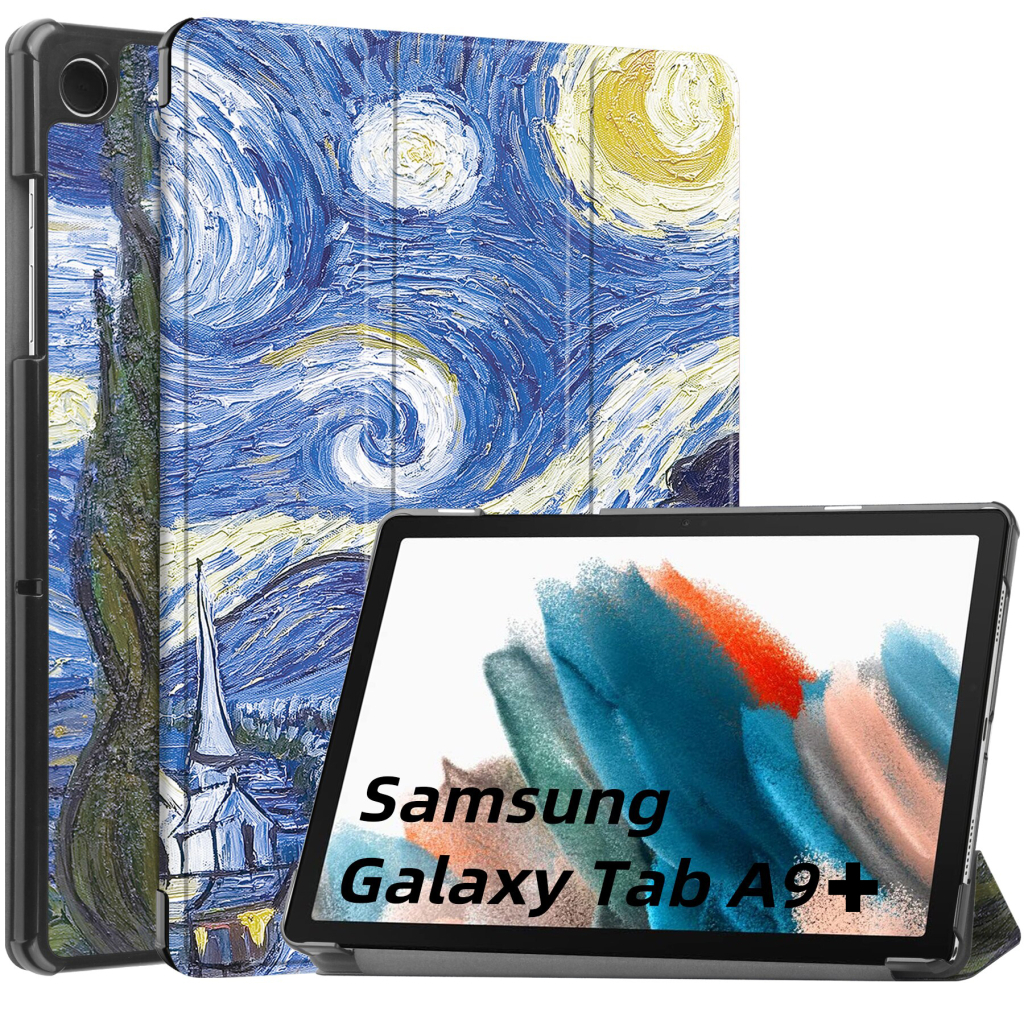 Чохол до планшета BeCover Smart Case Samsung Tab A9 Plus SM-X210/SM-X215/SM-X216 11.0" Night (710320) - фото 4 Чохол до планшета BeCover Smart Case Samsung Tab A9 Plus SM-X210/SM-X215/SM-X216 11.0" Night (710320) - фото 4