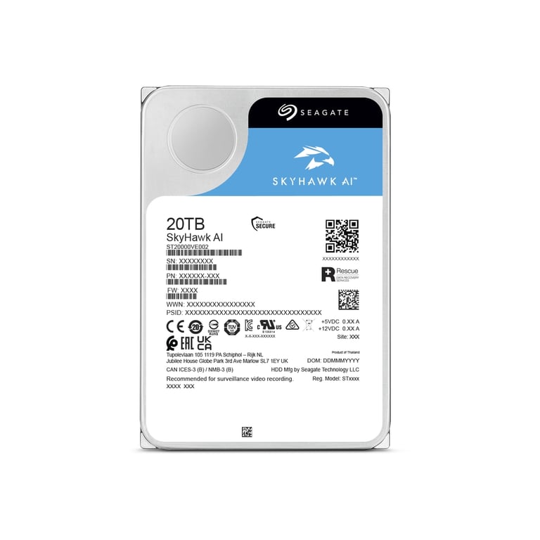 Жорсткий диск 3.5" 20TB Seagate (ST20000VE003) - фото 4