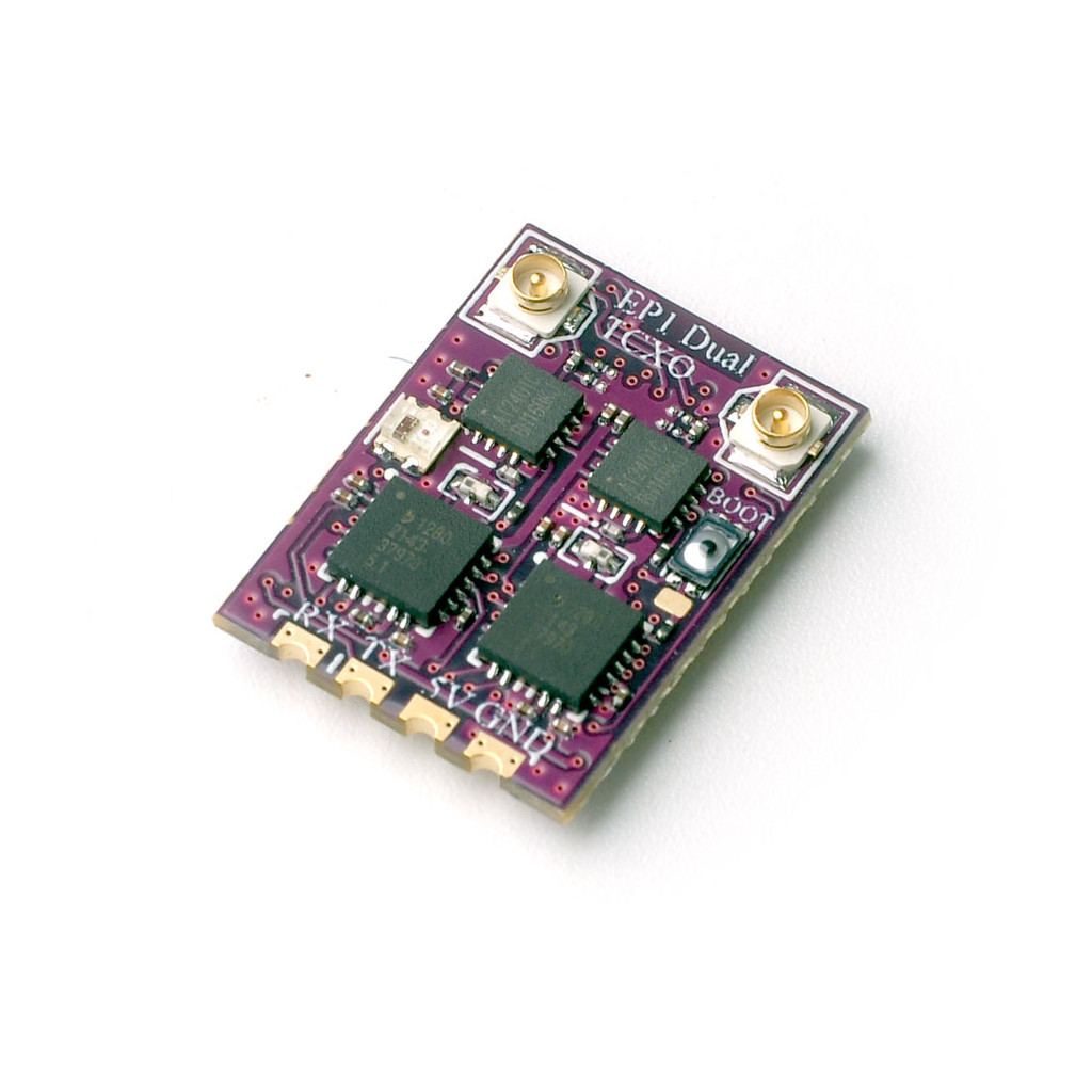 Приймач (RX) HappyModel 2.4GHz ExpressLRS Dual EP1 Dual TCXO (2D30063) - фото 1 Приймач (RX) HappyModel 2.4GHz ExpressLRS Dual EP1 Dual TCXO (2D30063) - фото 1