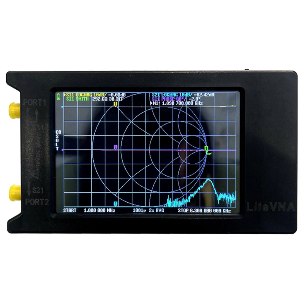 Аналізатор спектра LiteVNA 50kHz 6.3GHz (HP9915.0324) Аналізатор спектра LiteVNA 50kHz 6.3GHz (HP9915.0324)