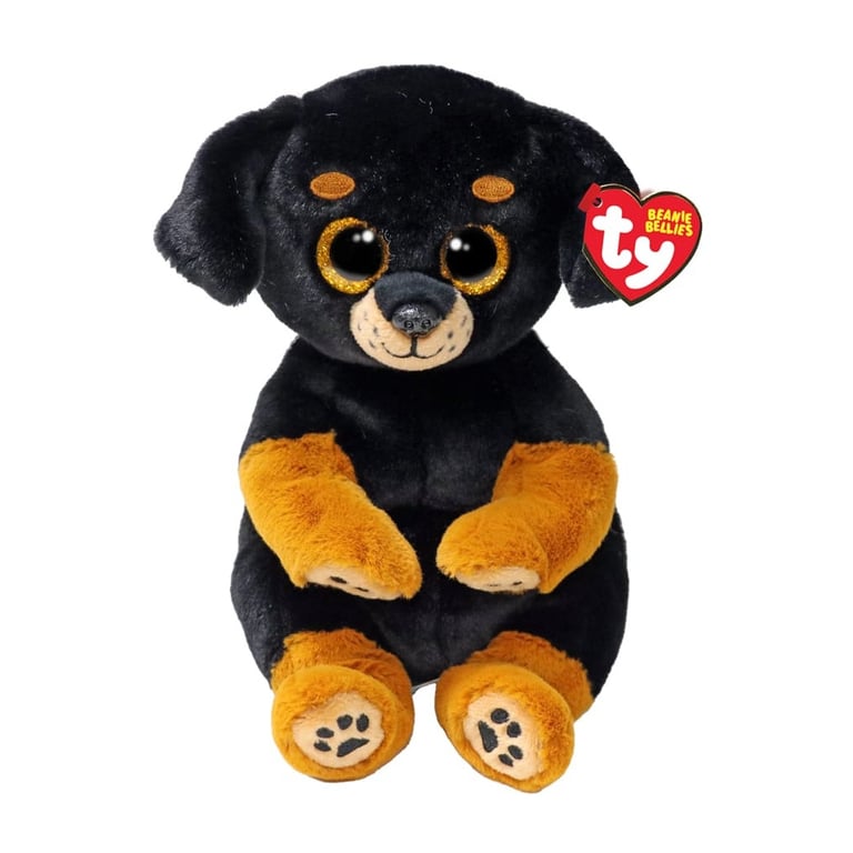 М’яка іграшка Ty Beanie bellies Пес ROTTWEILER 25 см (41290)
