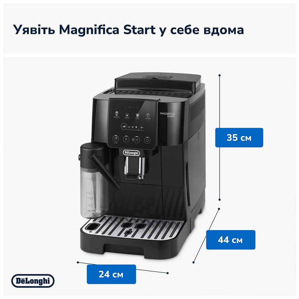 Кавомашина DeLonghi ECAM 220.60.B - фото 9 Кавомашина DeLonghi ECAM 220.60.B - фото 9