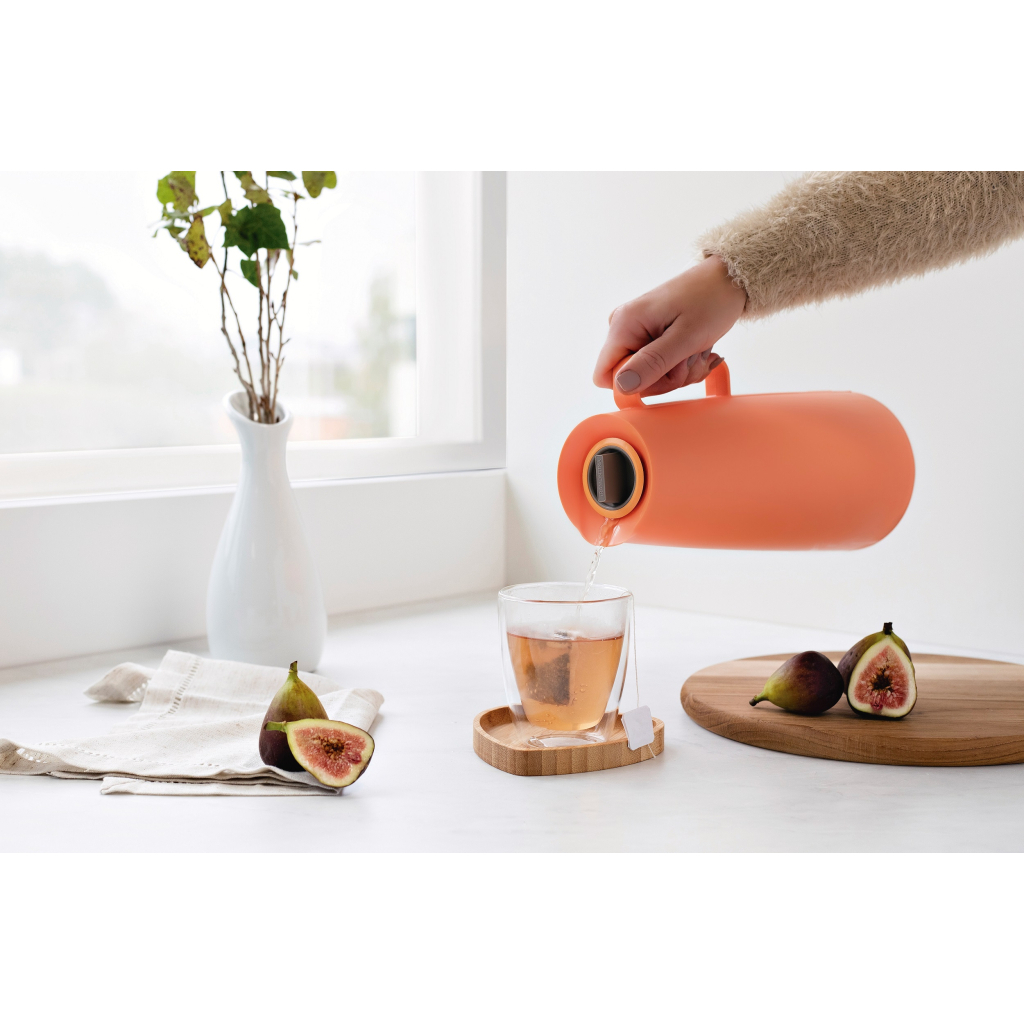 Термос Tramontina Exata 1 л Кораловий (61636/101) - фото 3 Термос Tramontina Exata 1 л Кораловий (61636/101) - фото 3