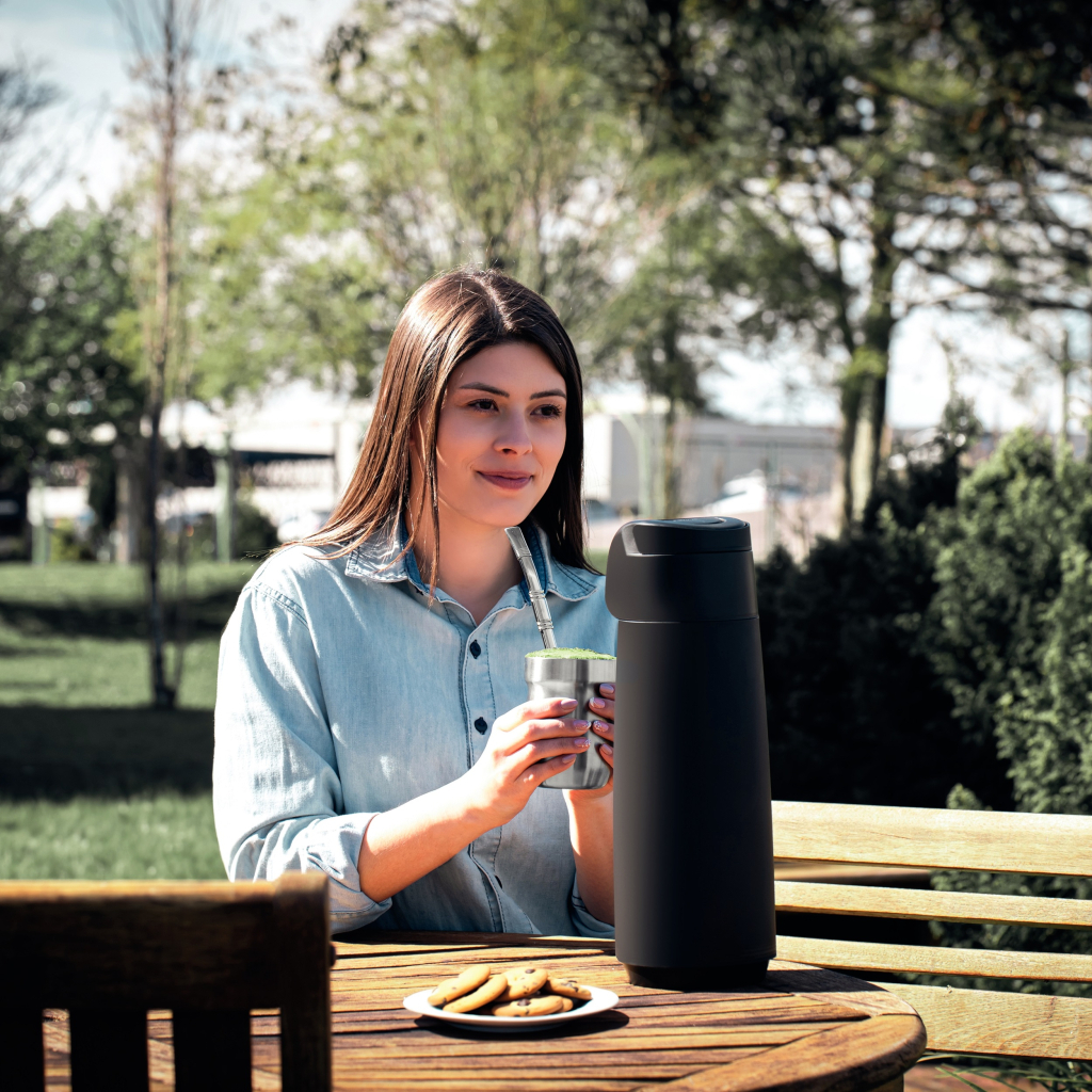 Термос Tramontina Exata 1,8 л з сифоном Чорний (61639/583) - фото 10 Термос Tramontina Exata 1,8 л з сифоном Чорний (61639/583) - фото 10