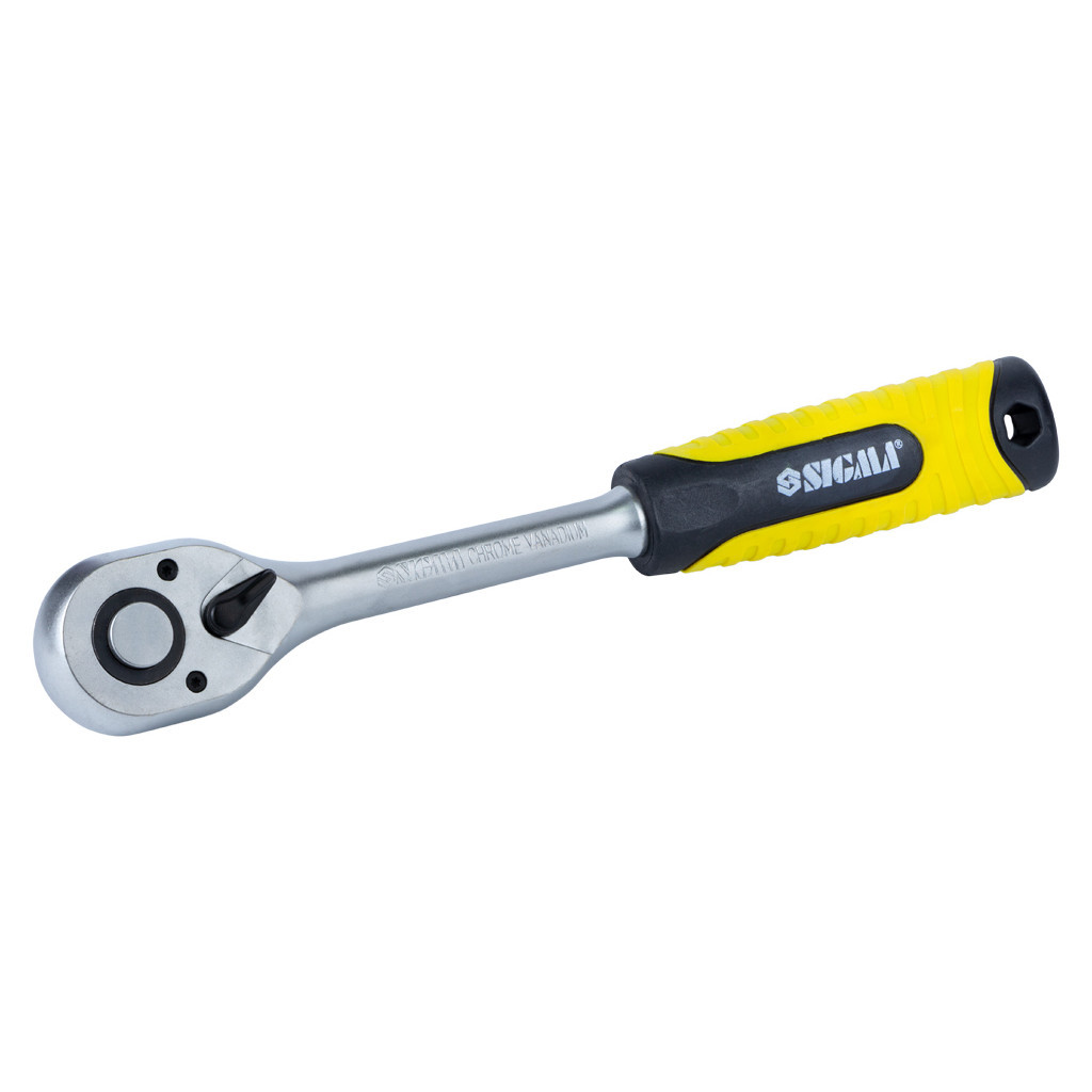 Набір торцевих головок Sigma 1/2" з набором насадок та подовжувачем 12шт CrV mid (6003701) - фото 3 Набір торцевих головок Sigma 1/2" з набором насадок та подовжувачем 12шт CrV mid (6003701) - фото 3