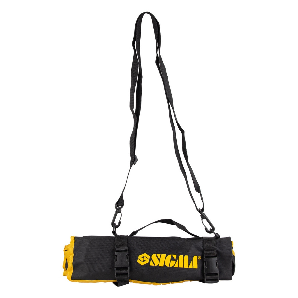 Ключ Sigma набір ріжково-накидних 12шт 13-32мм CrV satine, тк чохол (6010211) - фото 2 Ключ Sigma набір ріжково-накидних 12шт 13-32мм CrV satine, тк чохол (6010211) - фото 2