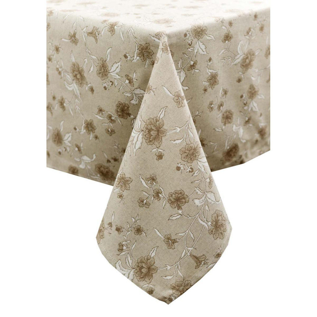 Скатертина Прованс Квіти беж Господиня 180х136 см (4823093450912) Скатертина Прованс Квіти беж Господиня 180х136 см (4823093450912)